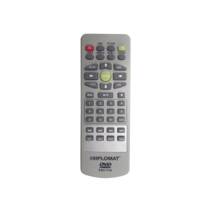 Controle Remoto Dvd Diplomat Pdv-710 Original