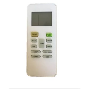 CONTROLE REMOTO AR SPRINGER RG52B/CE - AMARELADO