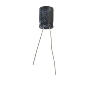 CAPACITOR ELETROLÍTICO 470UF X 10V 105º