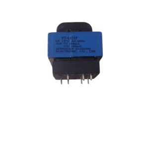TRANSFORMADOR PT-6329F 127V 7V 180MA 11V 140MA