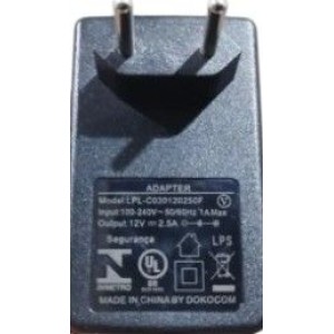 FONTE 12V X 2,5A - LPL-C030120250F