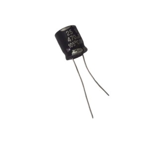 CAPACITOR ELETROLÍTICO 470UF X 25V 105°